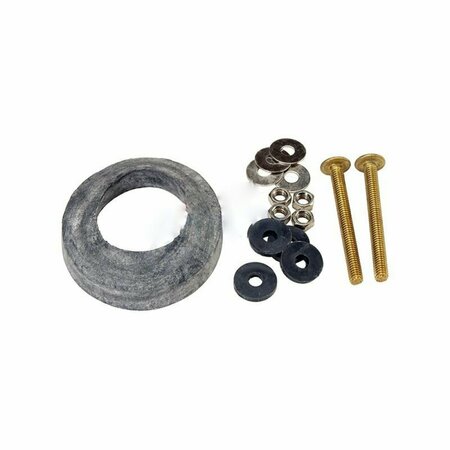 AMERICAN IMAGINATIONS Unique Brass Tank To Bowl Bolt and Gasket Kit Brass AI-38606